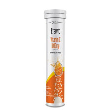 Вітамін С Orzax Efervit Vitamin C у шиплячих таблетках, 20 таблеток